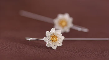 TenJshunzhu Moda Cercei Floare Argint 925 Cercei Stud pentru Femei Bijuterii en-Gros cadouri de ziua Îndrăgostiților EH400