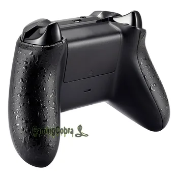 Texturat Negru Panouri Spate, Confortabil anti-alunecare Șine Laterale, 3D Stropire Mânere pentru Xbox One X si pentru Xbox One S Controler
