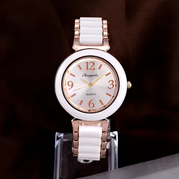 Top Marca de Lux a Crescut de Ceas de Aur Full Steel Ladies Watch Femei Ceasuri de Moda Ceasuri Femei saat relogio feminino reloj mujer