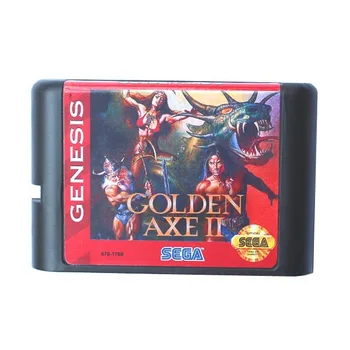 Topor de aur a II-a de 16 biți MD Carte de Joc Pentru Sega Mega Drive Pentru Genesis
