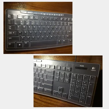 Transparent, Clar Silicon Tastatură Acoperă pielea de paza Pentru Logitech MK275 MK200 K200 MK260 K260 MK270 K270