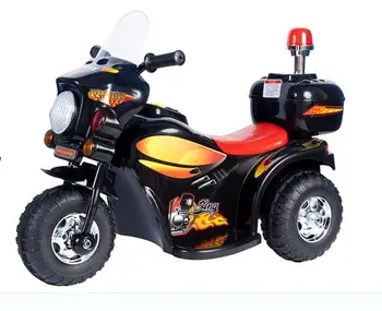 Transport Gratuit 2017 Nouă Copii Motocicleta Electrica Cu Lumini Multicolore Beetle Baterie De Masina Tricicleta