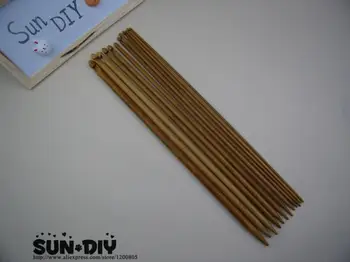 Transport gratuit 35cm Bambus Afgan croșetat cârlig & Singur punct 12buc dimensiuni 3.0-10.0 mm pentru DIY tricotat de mână meserii
