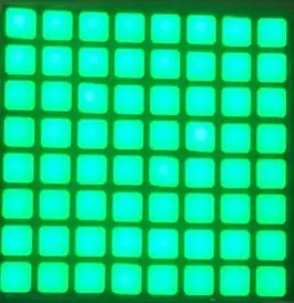 TRANSPORT GRATUIT 5PCS x 6mm 8X8 Verde Smarald Square LED-uri Matrice de puncte Digital Tub de Jad Verde Anod Comun Modul de Afișaj LED 2488BGG