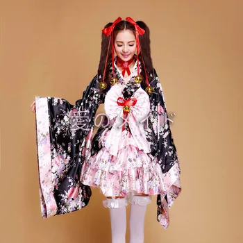 Transport Gratuit Anime Cosplay Lolita Halloween Fancy Rochie Kimono Japonez Costum