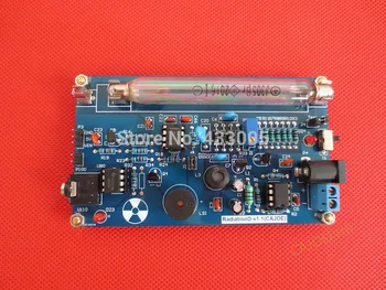 Transport gratuit Asamblate DIY Geiger Kit Detector de Radiații Nucleare GM Tub