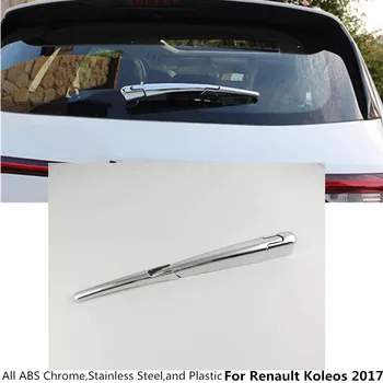 Transport gratuit garnitura parbrizului tapiterie ABS cromat masina din spate de sticlă ștergător duza coada rama ferestrei lampa Pentru Renault Koleos 2017 3pcs