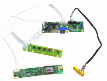 Transport gratuit V. M70A VGA LCD Controler de Bord Kit pentru M185XW01 V0 V2 18.5 inch WXGA 1366X768 2CCFL LVDS 30 pini
