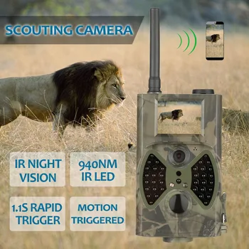 Traseu cam 940nm infraroșu scouting aparat de fotografiat termic de vânătoare în aer liber animale camera capcana fotografii camera de vânătoare gprs mms sms