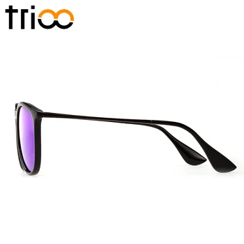 TRIOO Stil Clasic Negru ochelari de Soare Polarizat Elasticitatea TR90 Material Ochelari de Soare Pentru Barbati Femei de Mare de Moda Atemporal Nuante