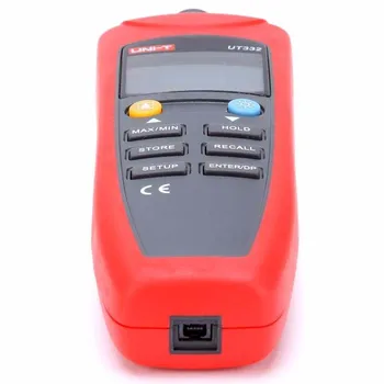UNITATEA UT332 Digital de temperatură și umiditate metru Industriale higrometru termometru cu USB software-ul de transfer