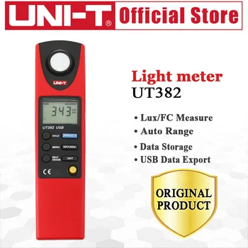 UNITATEA UT382 Illuminometers de Măsurare FC & LUX Auto Gama de Logare de Date USB Interfață la Nivel de Instrumente de Măsurare