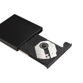 Unități optice Cases137*134*17mm Portabil USB 2.0 DVD CD 8 și 12 cm DVD-Rom DVD-Combo SATA Externe Caz Slim pentru Laptop PC
