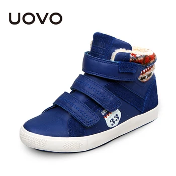 UOVO 2017 Brand Băieți, Încălțăminte pentru Copii de Iarnă Încălțăminte,Cald, Copii, Casual, Pantofi de Moda de Mare de Copii Adidasi Pentru Baieti