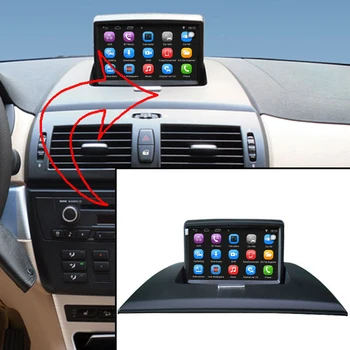 Upgrade Masina Original Radio Player Costum pentru BMW X3 E83 Auto Video Player WiFi încorporat Navigare GPS Bluetooth cu acces gratuit la 16G USB