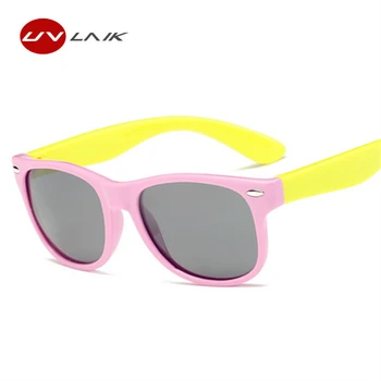 UVLAIK Copii ochelari de Soare Polarizat Copii Băieți Fete Silicon moale Ochelari Moda Copilul de Siguranță pentru Copii Ochelari de Soare UV400