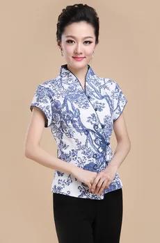 Vara Noul Stil Chinezesc Femei Lenjerie Tang Costum Bluze Bluza Vintage Tradițională Chineză Tricou M L XL XXL XXXL 4XL T08