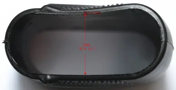 Vector Optica Moale de Cauciuc care Acopera Maneca Slip-On pentru a Evita Alunecare Culoare Negru Accesorii Arma