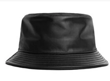 VORON de moda din piele de pescuit capac de brand casual găleată Pălărie de protecție solară bonnie hat de sex masculin camping borras pentru femei barbati