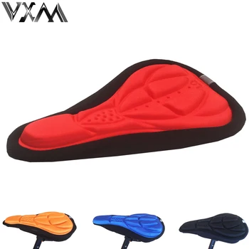 VXM Șa de Bicicletă MTB de Ciclism Scaun 3D Mat Silicon Gel Seat Pad Coperta de Șa Confortabilă Perna Moale Biciclete Șa Biciclete Piese