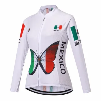 WEIMOSTAR Echipa Exterior Respirabil iute Uscat Mexic Cuplu Ciclism Îmbrăcăminte de Biciclete Biciclete Maneca Lunga Jersey Top Sacou S-4XL
