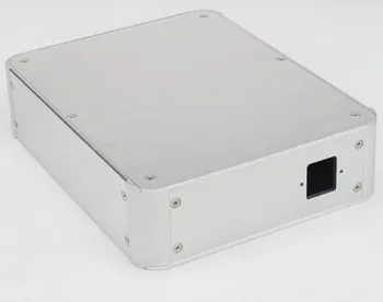 WF1177 din Aluminiu Complet DIY Audio Cabina / AMP Caz/ Amplificator de Putere Cutie/ Tub amplificator Șasiu 272*215*70mm