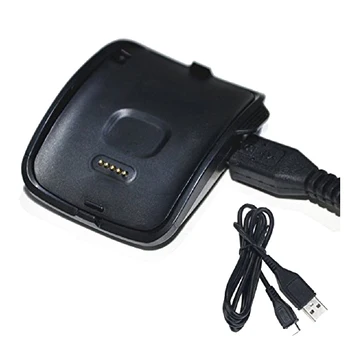 Wholesale5pcs*carga para Gear S inteligente reloj SM-R750 cuna cargador del muelle + Cablu USB Negru Pentru Samsung