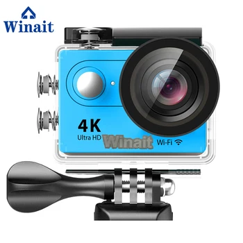 Winait Portabil Mini WIFI Camera de Acțiune 4k rezistent la apa 30m Sport DVR HD 10s Self-Timer TF Card Max 32GB