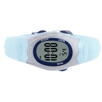 XONIX Brand Digital LCD Copii fete de Moda Ceas de mână Drăguț Roz Curea de PU rezistent la apa 50M Copil Ceasuri de Alarmă parte clocksStopwatch