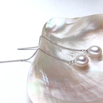 YIKALAISI 2017 noua moda naturale pearl cercei bijuterii pentru femei de argint 925 de bijuterii de nunta cadouri pentru femei