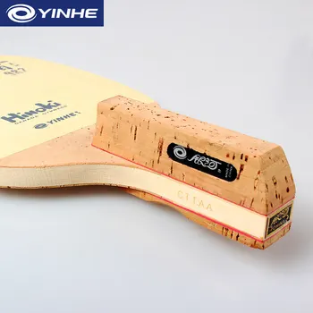 YINHE 982 (1 Straturi Hinoki) Tenis de Masă Lama Solidă Chiparos Japonez Penhold JS Racheta de Ping-Pong Bat