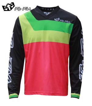 ZBURA de PEȘTE RACING GP Prisma Mens MX Offroad Jersey Flo Pink MTB biciclete tricou DH MX MTB cu ATV-ul la munte ciclism tricou