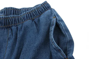 Zestrea-mi Prietenul Blugi Pantaloni Harem pentru Femei Pantaloni Casual Vrac se Potrivi Plus Dimensiune Vintage Denim Pantaloni Talie Inalta Blugi Femei