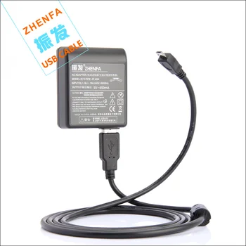 Zhenfa Cablu Micro USB/încărcător de Baterie pentru SONY DSC-WX300 DSC-HX300 DSC-WX200 DSC-WX220 DSC-WX60 WX50 WX100 WX150 WX350