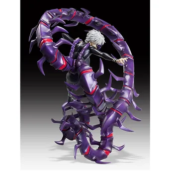 Ziua Jucărie Cadou Fierbinte Japonia Anime Tokyo Ghoul Figura de Acțiune de Colectare 28cm Mega Kaneki Ken Model Părul Alb Trezi Centipede