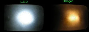 ZOOMSEEZ 17pcs de înmatriculare lampă bec LED de Interior dome Kit de Lumina pentru Skoda Fabia 1 MK1 MKI Combi Estate Wagon (1999-2007)