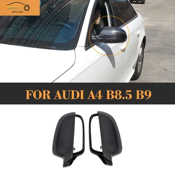 Înlocuit fibra de Carbon Oglinda retrovizoare Capac pentru Audi A4 B8.5 B9 2013 -