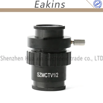 0,5 X C-mount Lens Adaptor 1/2 CTV Adaptor Pentru 1X SZMC TV1/2 SZMC TV1/3 Microscop Stereo Trinocular Accesorii aparat de Fotografiat