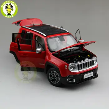1/18 Jeep Renegade, Cherokee Turnat Sub Presiune, Metal Masina Suv Model De Colecție Cadou De Culoare Roșie