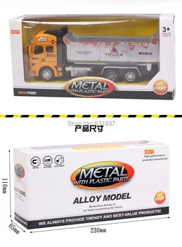 1:48 DiBang Trage Înapoi Camion Model de Masina excavator Aliaj de Metal si Masini de Jucarie din Plastic pentru Copii, Jucarii si Cadouri pentru Baieti de Transport Gratuit