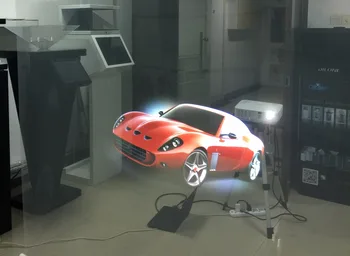 1.52x2m Holografice 3D din Spate Proiecție de Film pentru vitrina