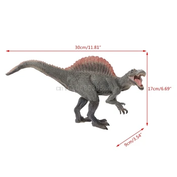 1 BUC Dinozaur Spinosaurus Acțiune Figura Jucării Păpușă de Mână Copii Educative Model #HC6U# Picătură de transport maritim