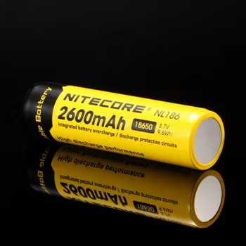 1 buc Incarcator NL186 18650 2600mAh 3.7 V 9.6 Wh baterie Reîncărcabilă Li-pe Baterie de înaltă calitate, cu protejeze