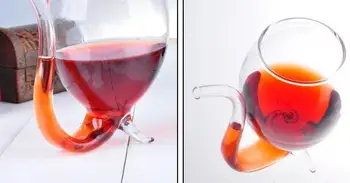 1 BUC Noi de Vânzare Fierbinte 300ml Elegant Pahar de Vin Roșu pahar de Vodcă Cupa Whisky Sticlărie Tub de Băut Cana de Supt Pentru accesoriile de bar JY 1175