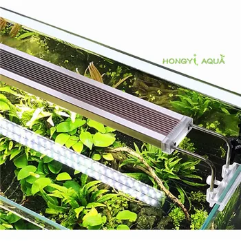 1 bucată de sticlă ADE seria slim acvariu lumina LED-uri de iluminat cresc plantele de acvariu de lumină lumini de plante 12W 14W 18W 24W