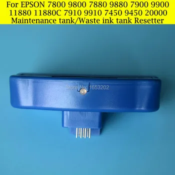 1 PC Pentru Epson Întreținere Rezervor Chip Resetat Pentru Epson 7800 7900 9900 7910 9910 11880 9880 Printer Deșeurilor Rezervor de Cerneală