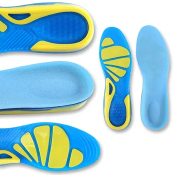 1 Pereche de Silicon Anti-Alunecare Gel Moale Sport Branț Pernă Pad Ortezare Suport Arc Masaj Pantofi Tampoane Picior de Îngrijire pentru Femeile Om