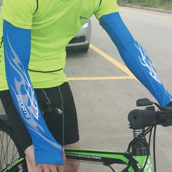 1 Pereche UPF50+ Protecție UV Ciclism Mâneci Armwarmer Biciclete MTB Biciclete Soare Mâneci Respirabil Echitatie, Pescuit, teren de Golf Brațul Mâneci