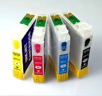 1 set 69 T0691-T0694 Refillable cartuș de cerneală pentru EPSON CX6000 CX5000 CX7000F CX7400 CX8400 CX9400 CX7450 imprimante