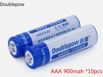 10 buc. Doublrpow AAA 900 mah baterie reîncărcabilă de control de la distanță mouse-ul mouse-baterie AAA